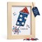 DIY Patriotic Firecracker Frame Kit – 5x7 Button Art Craft Kit
